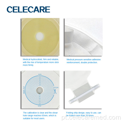 CELECARE ESTORA OSTOMY OSTOMY DISPOLÍVEL SACOS DE COLOSTOMY